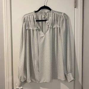 Rachel Zoe Printed Blouse